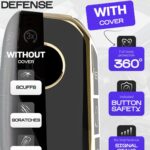 Lucrum Compatible with BMW Key Fob Cover & Leather Keychain