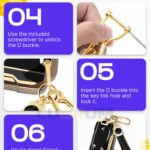 Lucrum Compatible with Chevy & GMC Key Fob Cover & Leather Keychain