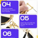 Lucrum Compatible with BMW Key Fob Cover & Leather Keychain