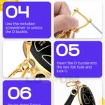 Lucrum Compatible with Hyundai IONIQ 6 Key Fob Cover & Leather Keychain